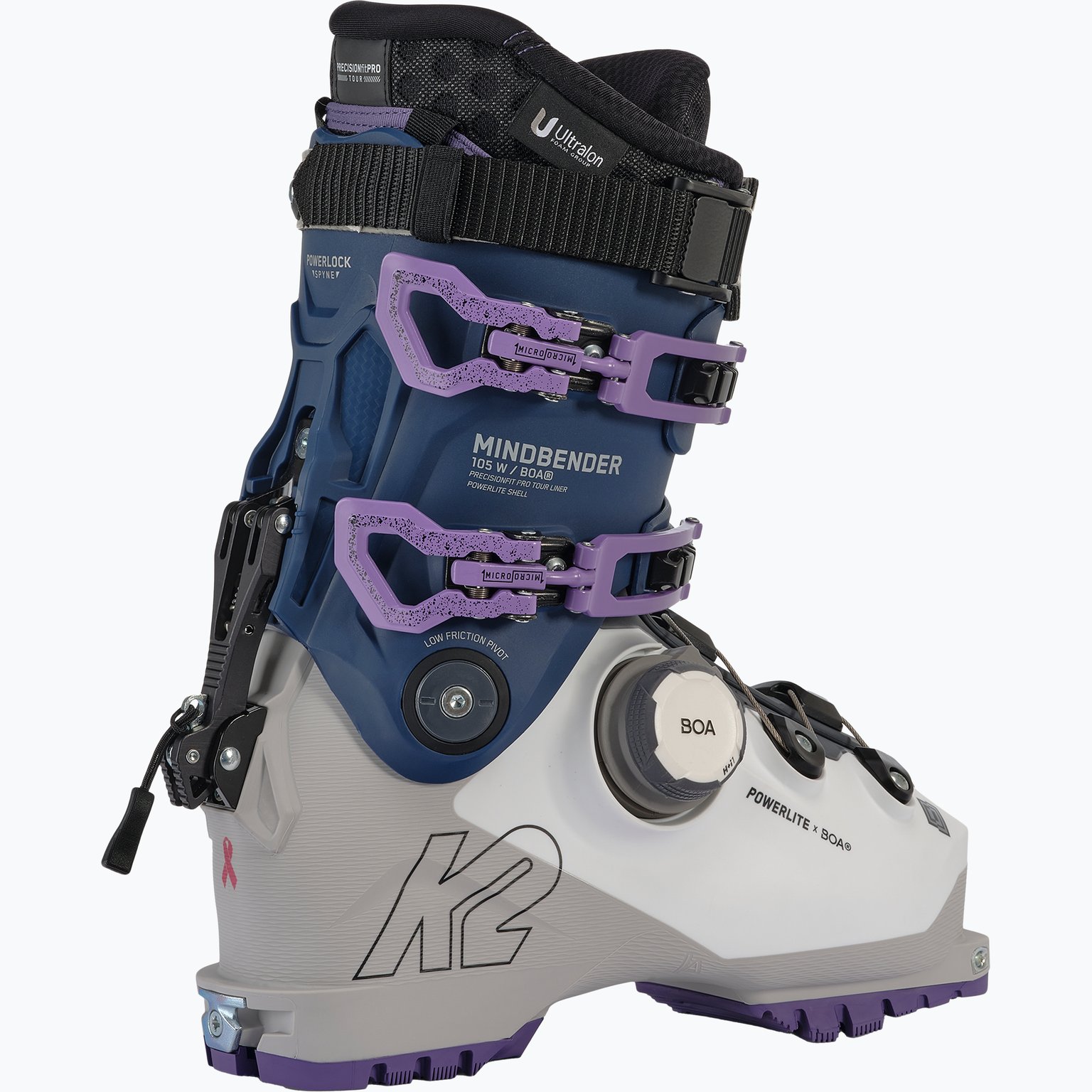 K2 Sports Mindbender 105 BOA W alpinpjäxor Grå