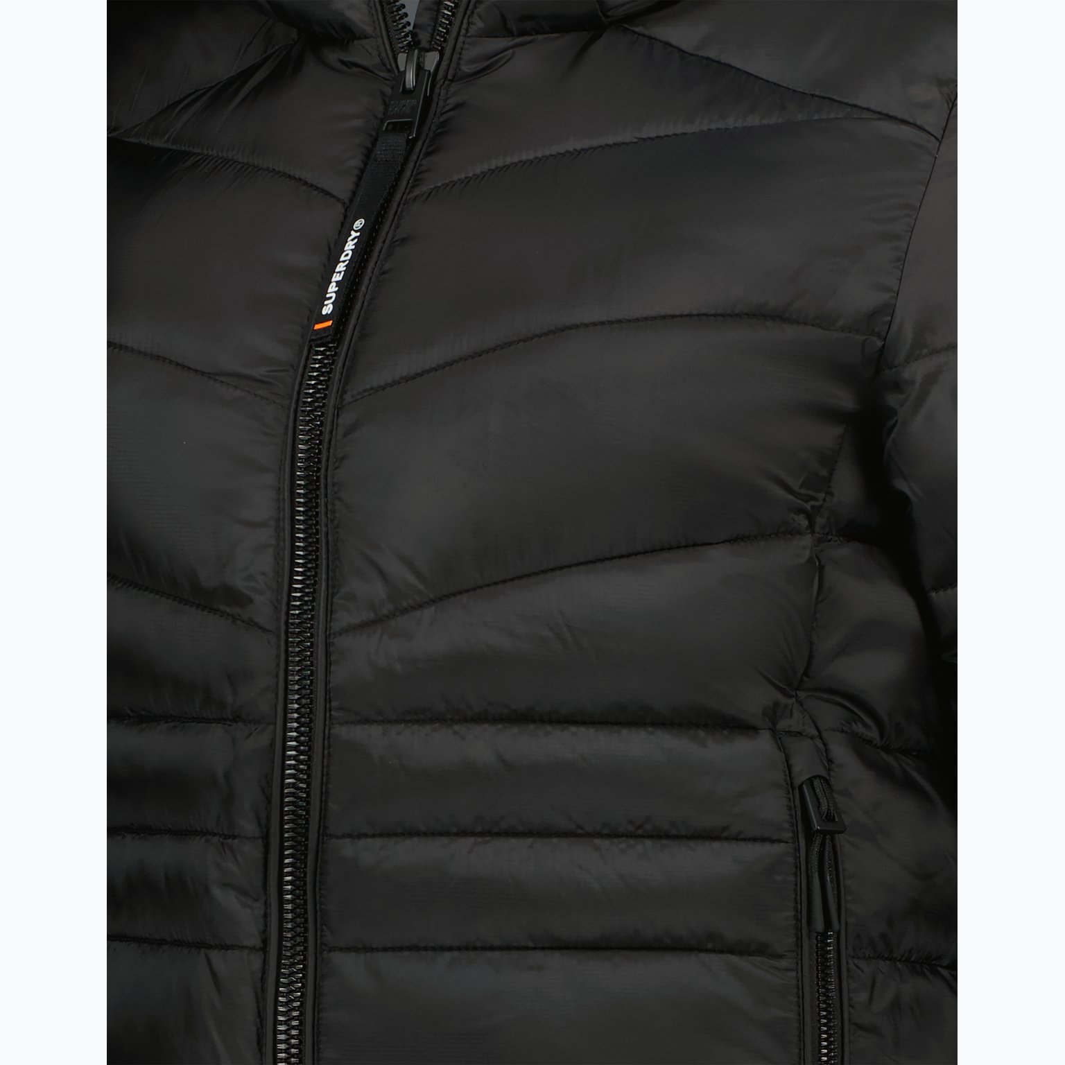 Superdry Fuji Quilt Padded W vinterjacka Svart