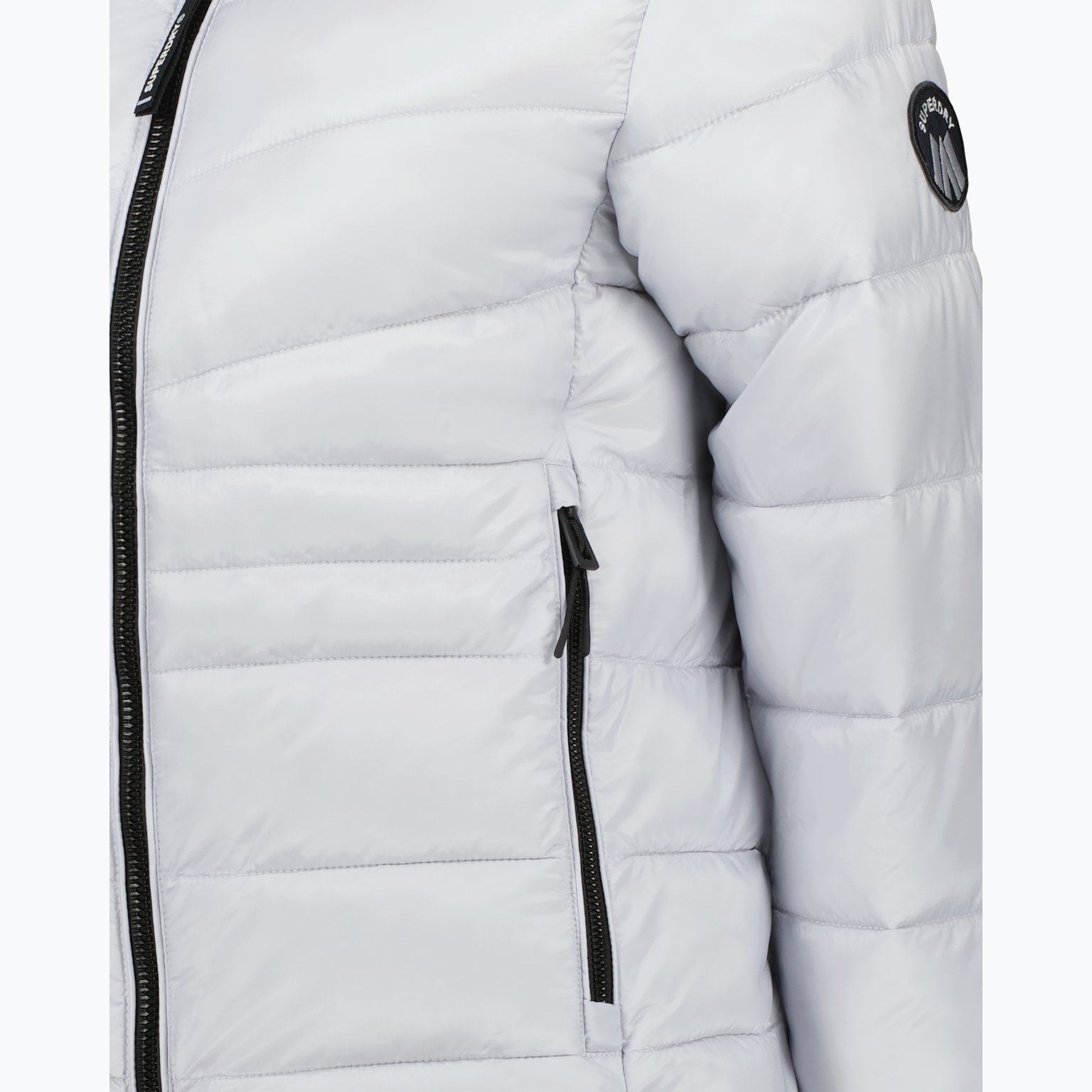 Superdry Fuji Quilt Padded W vinterjacka Vit