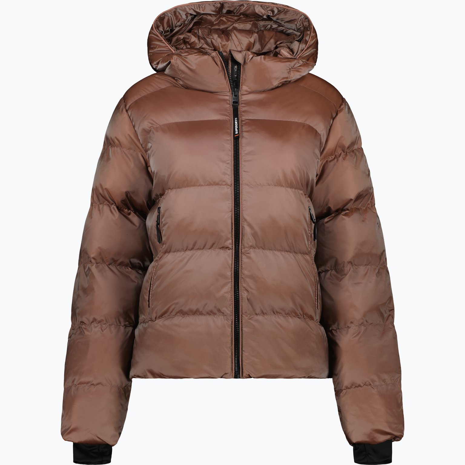 Superdry Sports Puffer Luxe W vinterjacka Brun