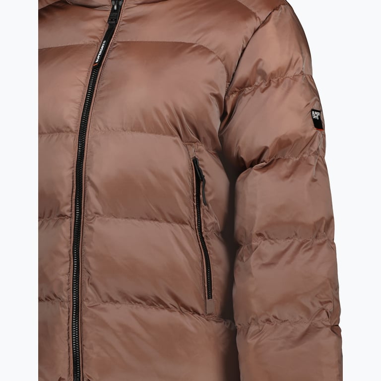 Superdry Sports Puffer Luxe W vinterjacka Brun