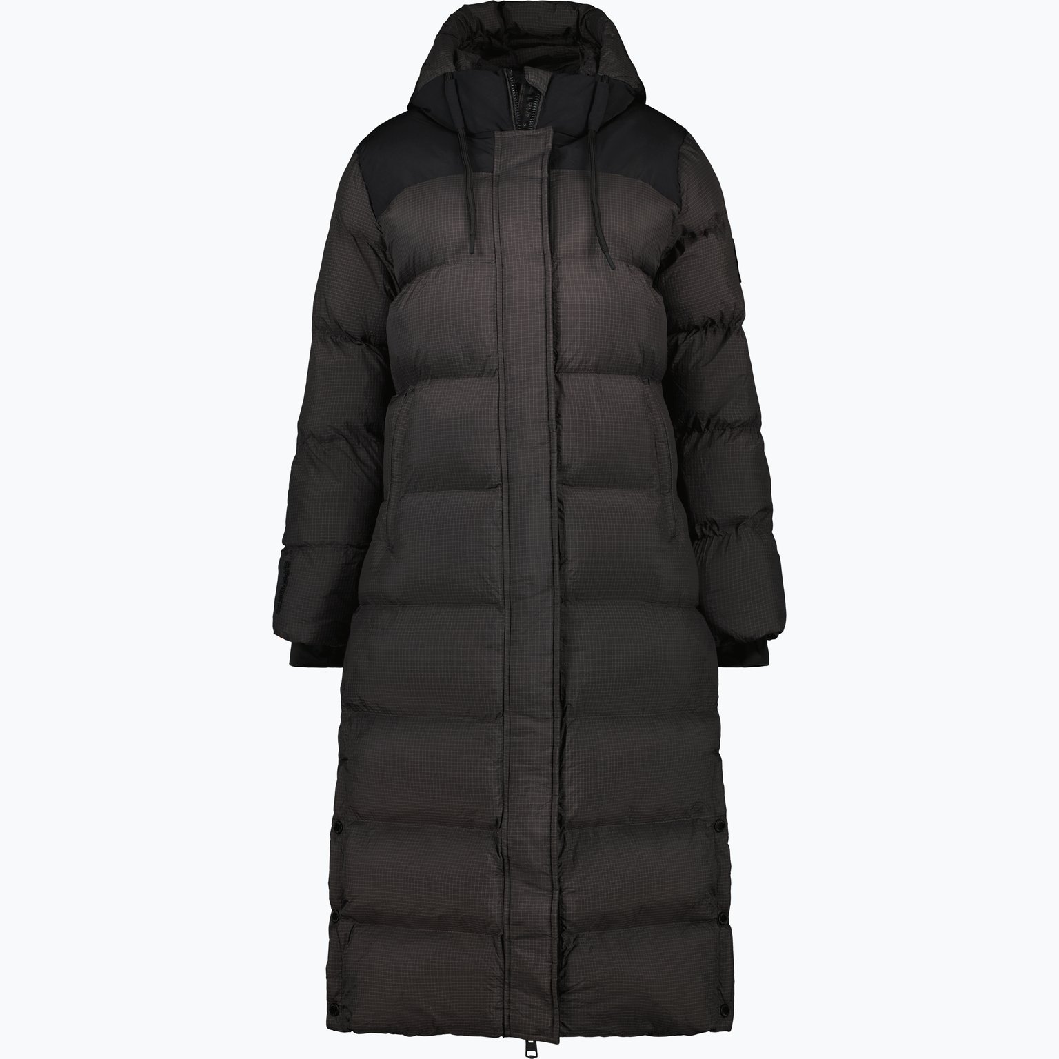 Superdry Ripstop Longline Puffer W vinterjacka Svart