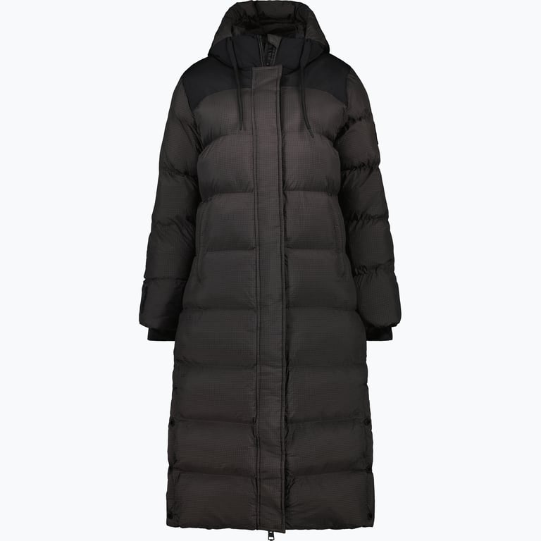 Superdry Ripstop Longline Puffer W vinterjacka Svart