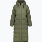 färgalternativ för Grön Superdry Ripstop Longline Puffer W vinterjacka