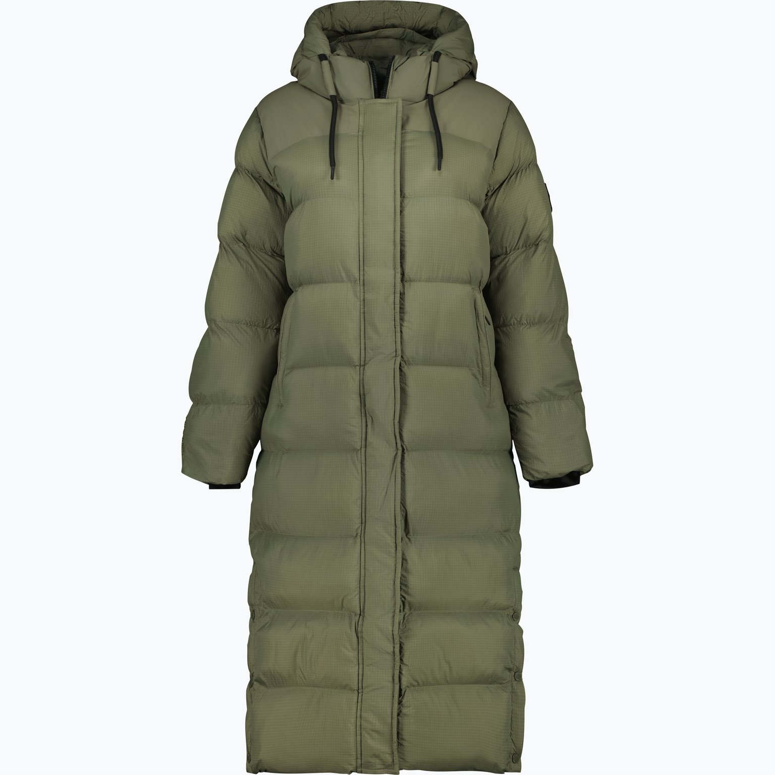 Superdry Ripstop Longline Puffer W vinterjacka Svart