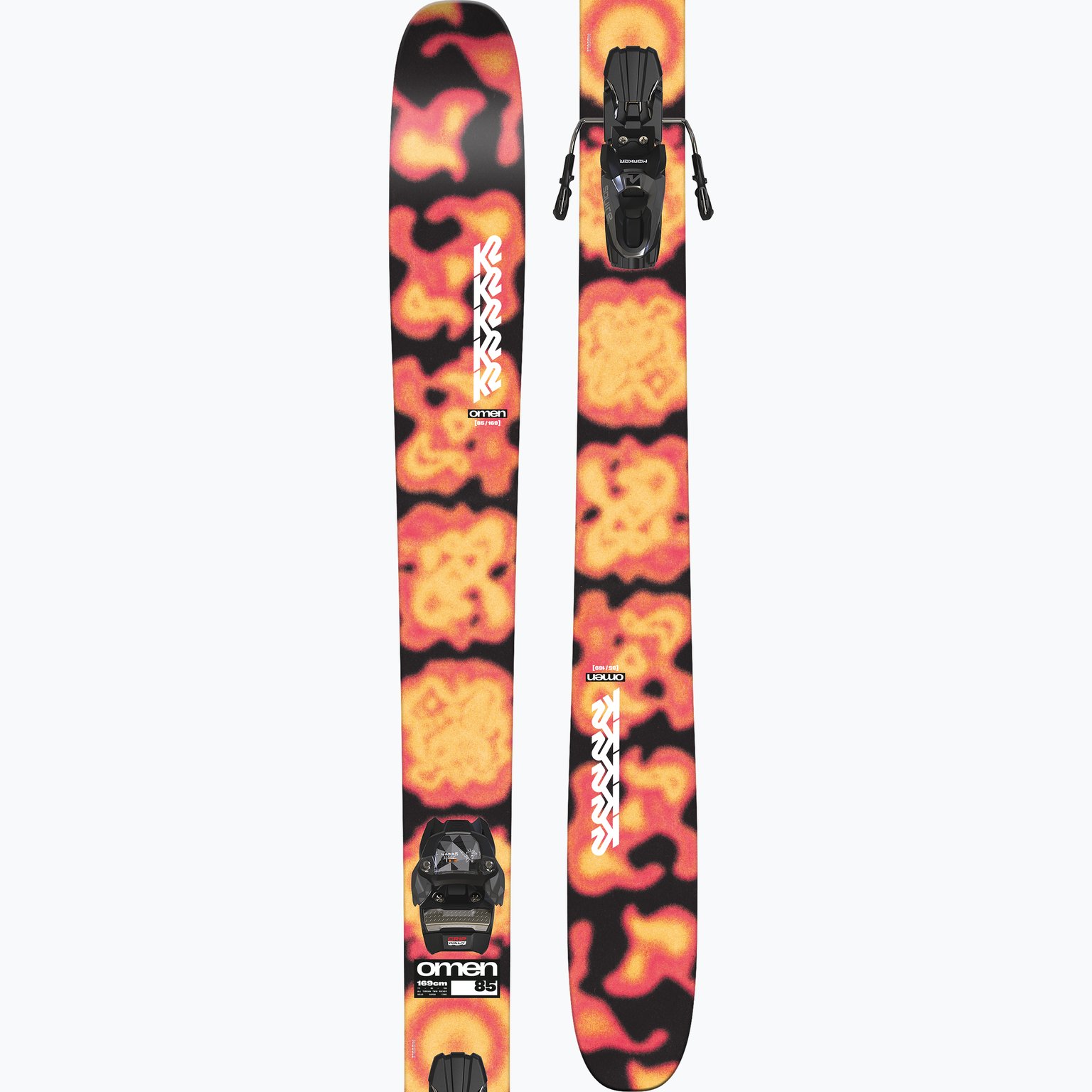 K2 Sports Omen 85 alpinskidor Orange