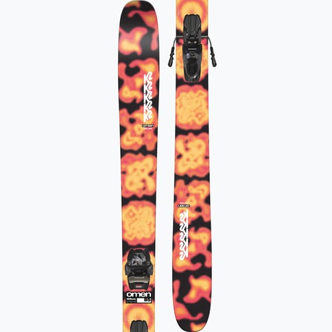 K2 Sports Omen 85 alpinskidor Orange