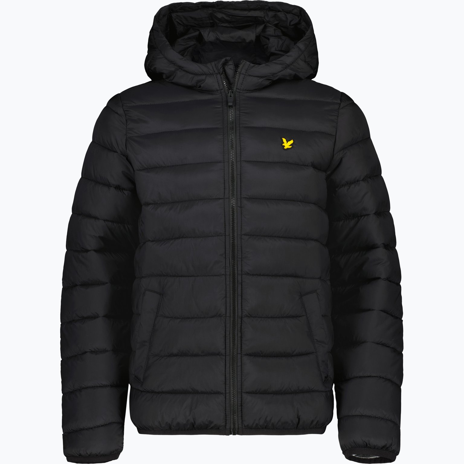 Lyle & Scott Lightweight Puffer Pac a Mac JR lättviktsjacka Svart