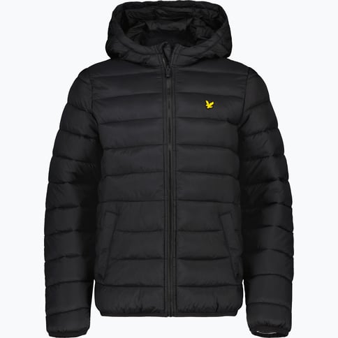 Lyle & Scott Lightweight Puffer Pac a Mac JR lättviktsjacka Svart