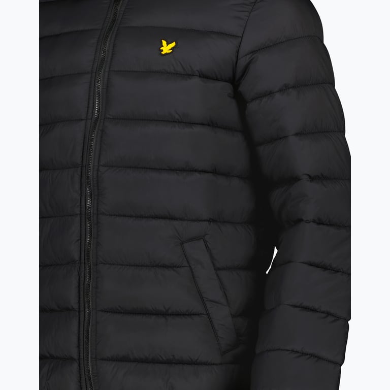 Lyle & Scott Lightweight Puffer Pac a Mac JR lättviktsjacka Svart