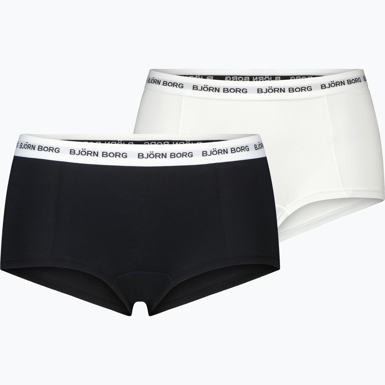 Björn Borg Core Logo Minishorts 2-pack trosor Flerfärgad