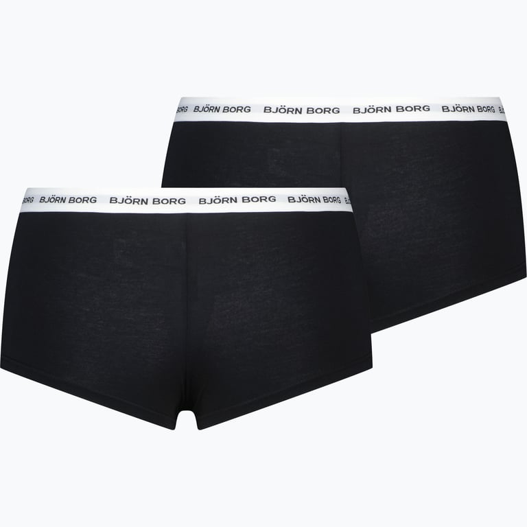 Björn Borg Core Logo Minishorts 2-pack trosor Svart