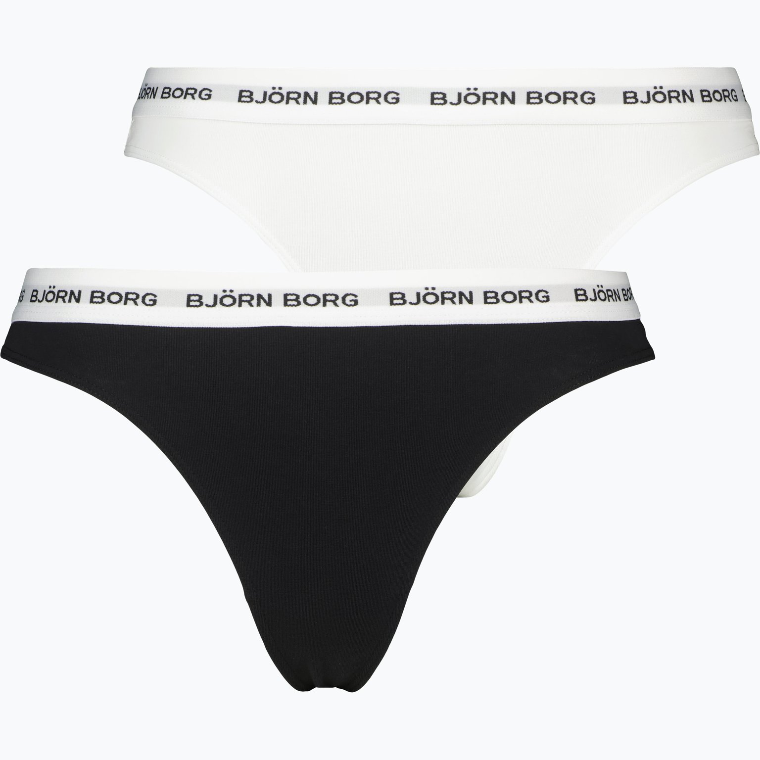 Björn Borg Core Logo Thong 2-pack trosor Svart