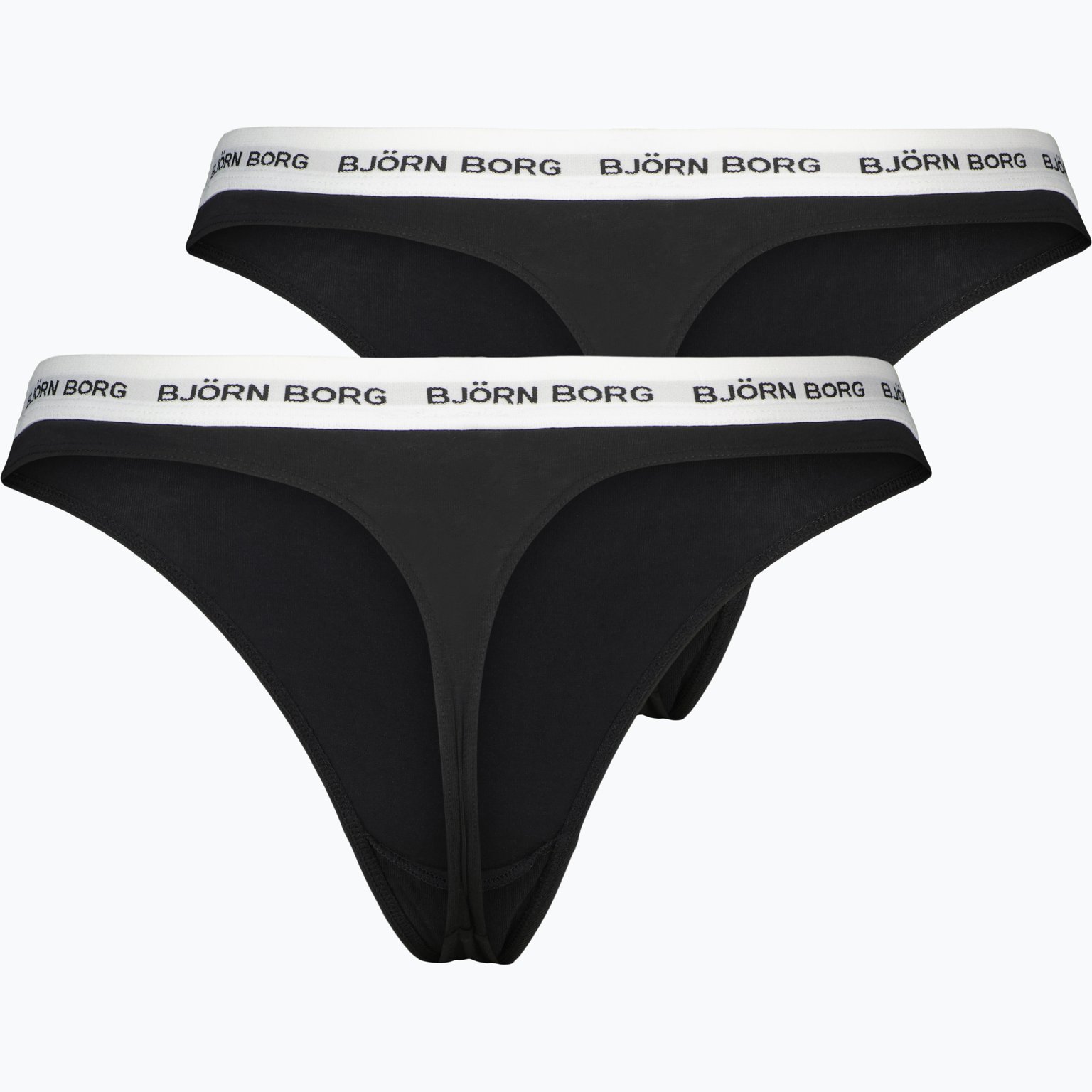 Björn Borg Core Logo Thong 2-pack trosor Svart