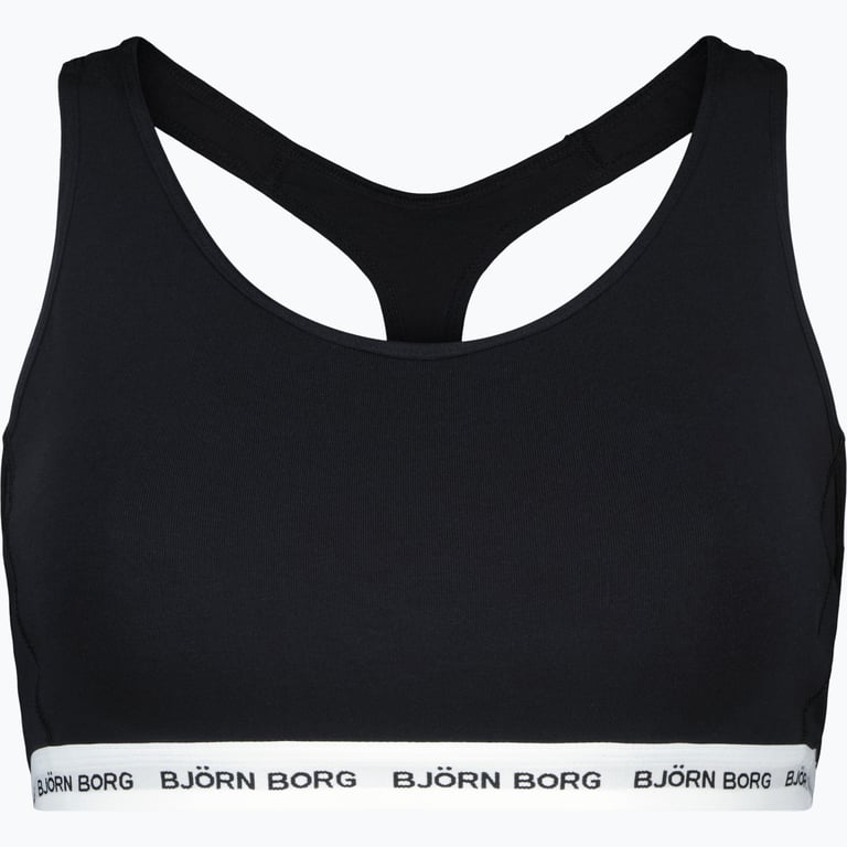 Björn Borg Core Logo bralette Svart