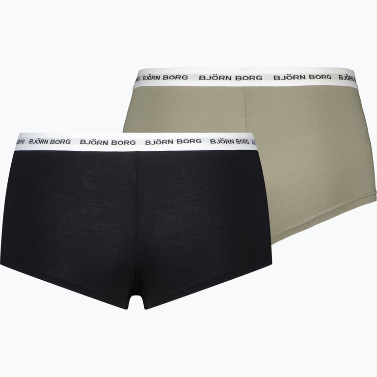 Björn Borg Core Logo Minishorts 2-pack trosor Flerfärgad