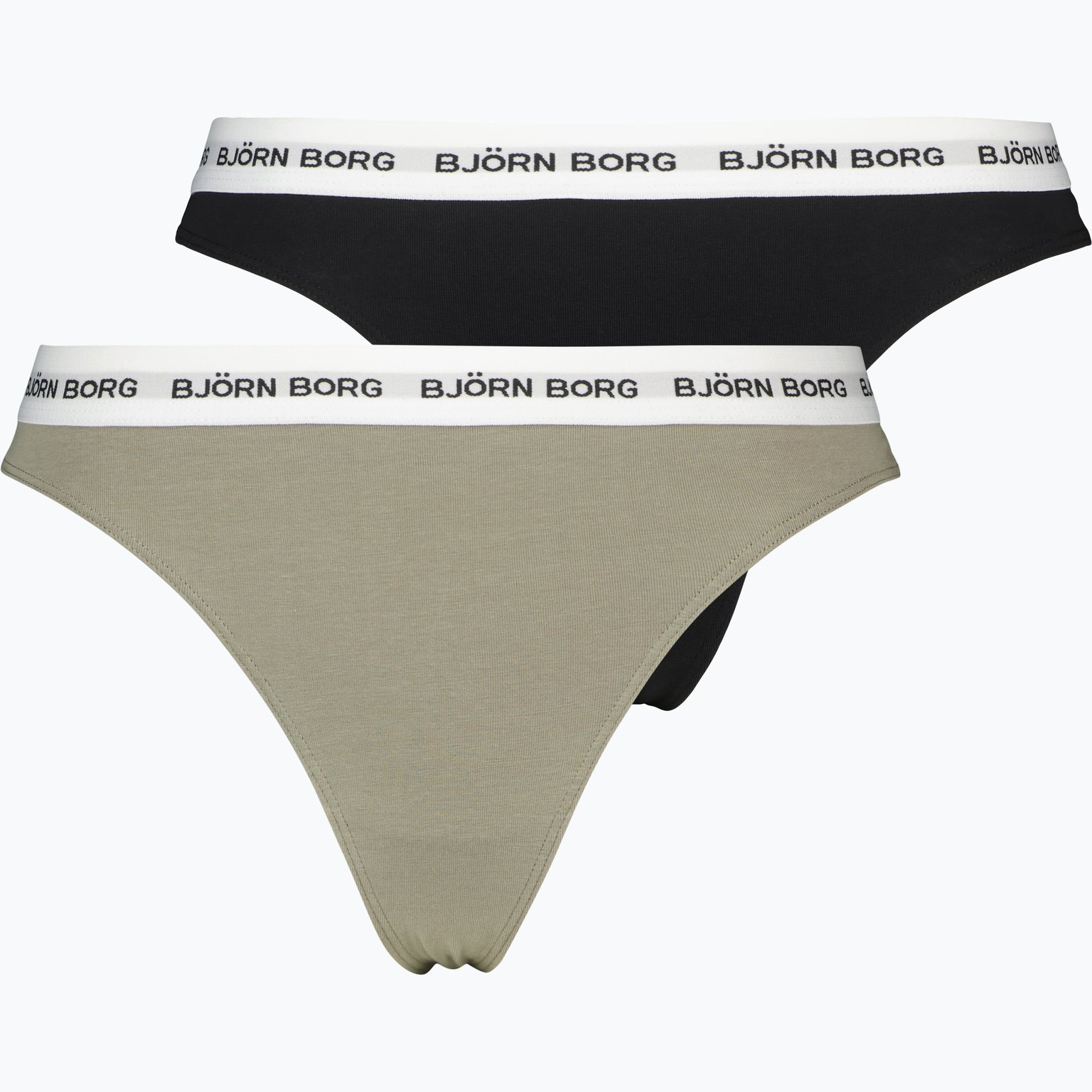 Björn Borg Core Logo Thong 2-pack trosor Flerfärgad