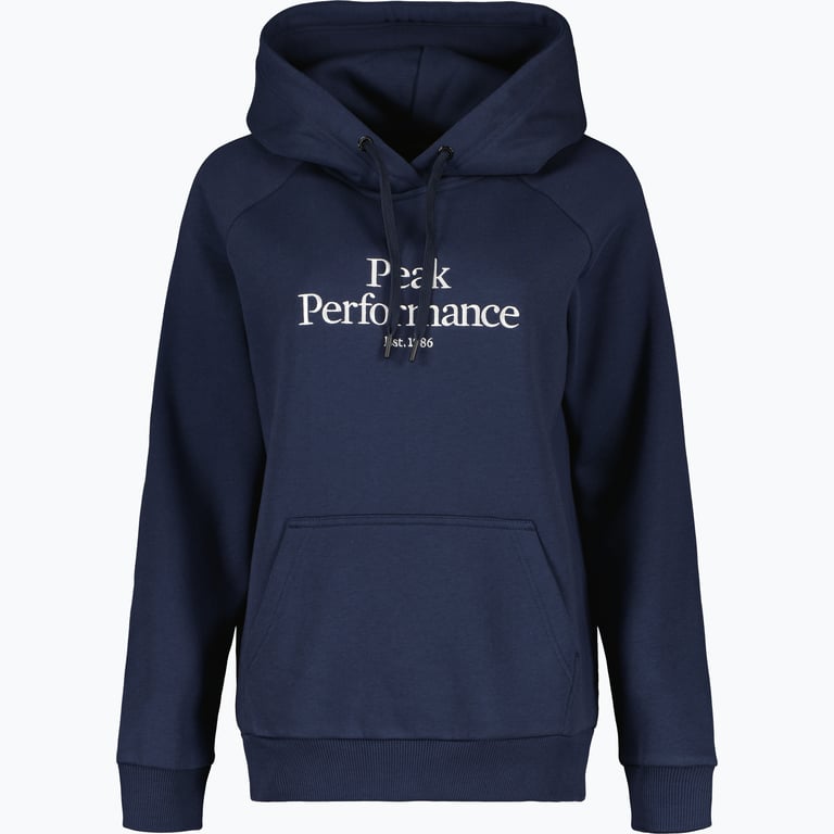 Peak Performance Original W huvtröja Blå