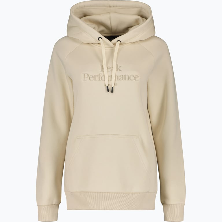 Peak Performance Original W huvtröja Beige