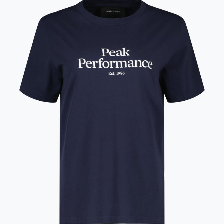 Peak Performance Original W t-shirt Blå