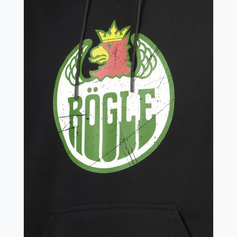 Rögle VINTAGE LOGO M HOOD Svart