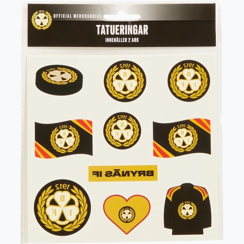 Brynäs IF Tatueringar/Gnuggisar 2.0 Svart