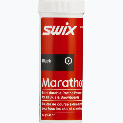 Swix Marathon Black Powder 40g glidvalla Röd