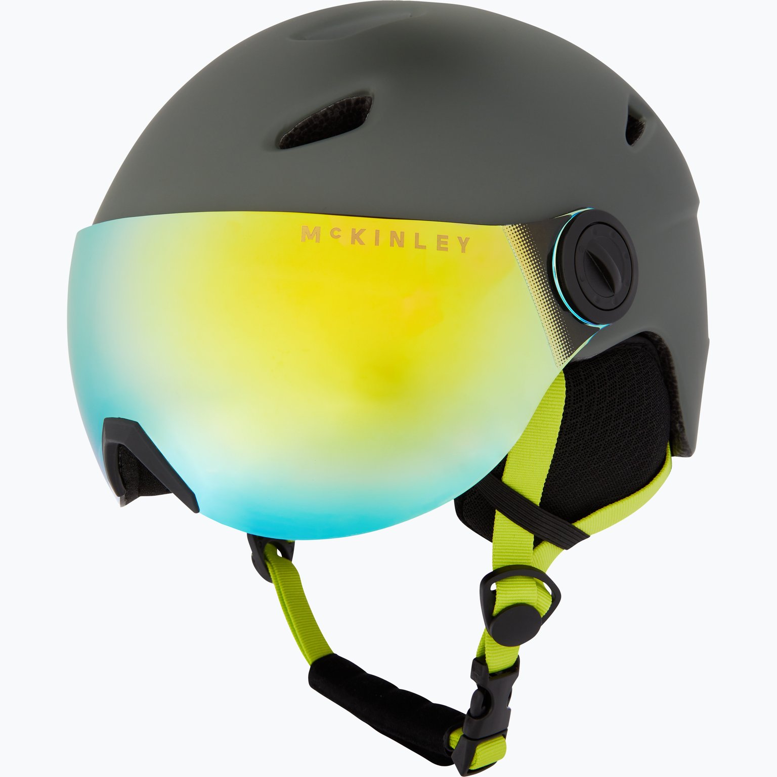 McKinley Pulse Visor Revo JR skidhjälm Grön