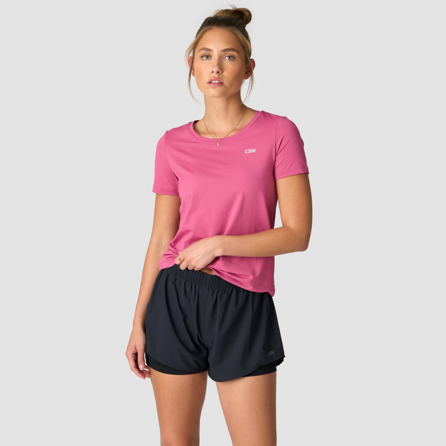 ICANIWILL Training W träningst-shirt Rosa