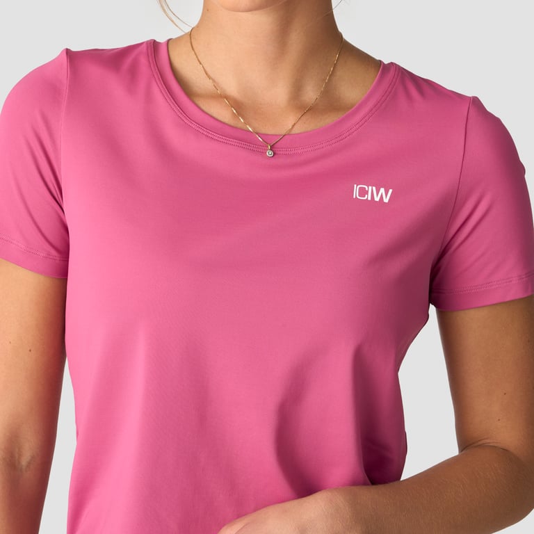 ICANIWILL Training W träningst-shirt Rosa