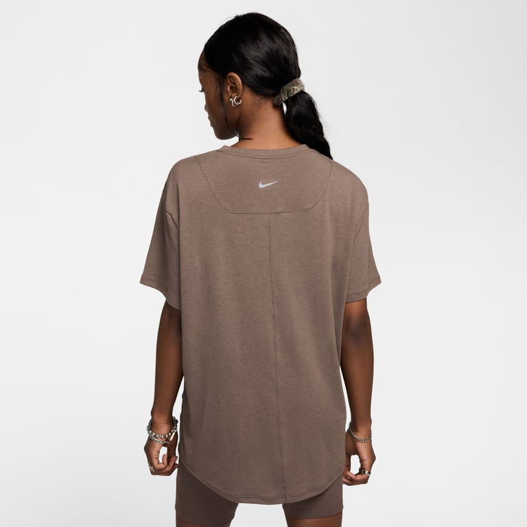 Nike One Relaxed W träningst-shirt Brun