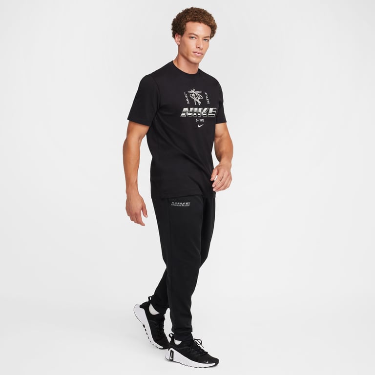 Nike Therma-FIT Tapered Fitness M mjukisbyxor Svart