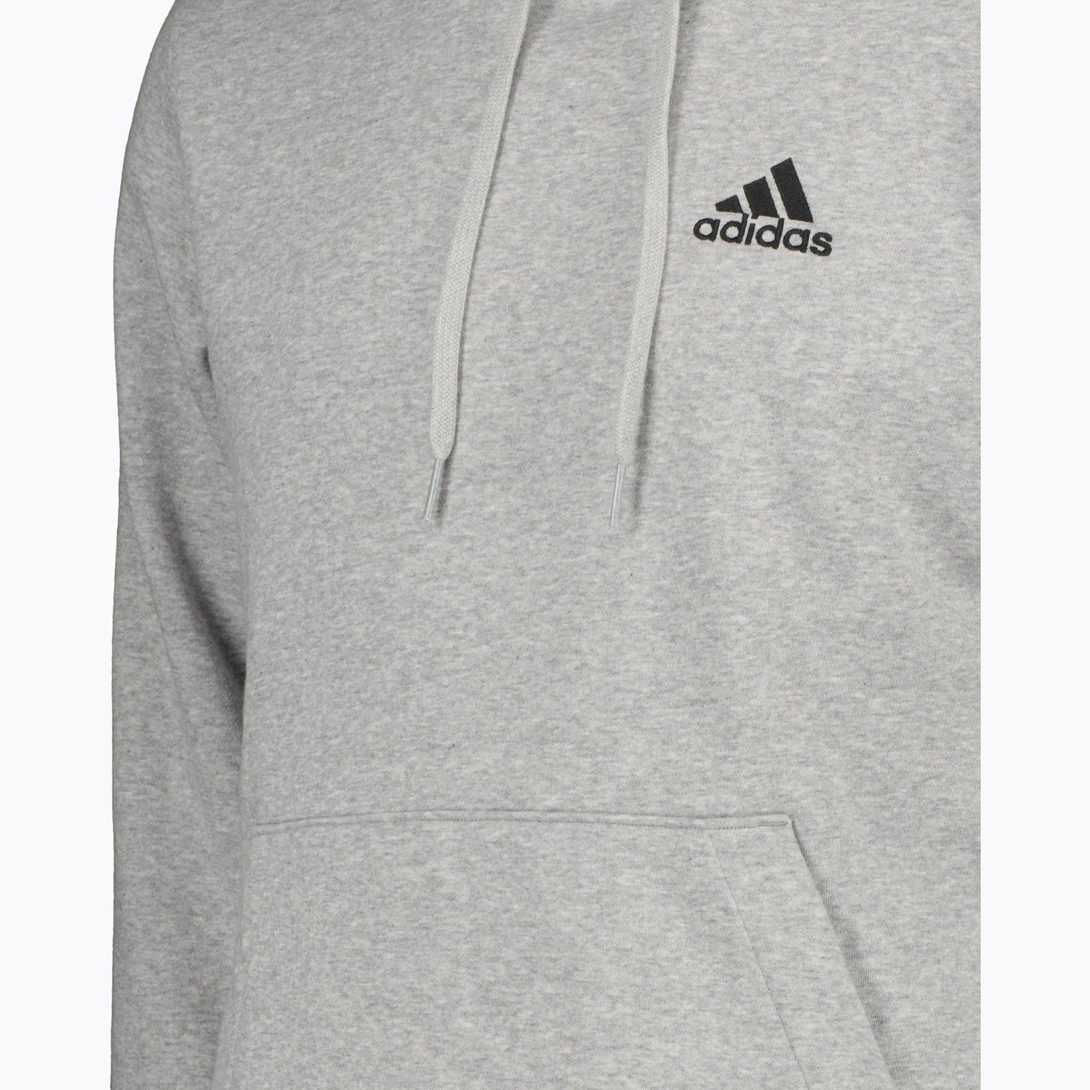 adidas Essentials Feelcozy Fleece M huvtröja Grå