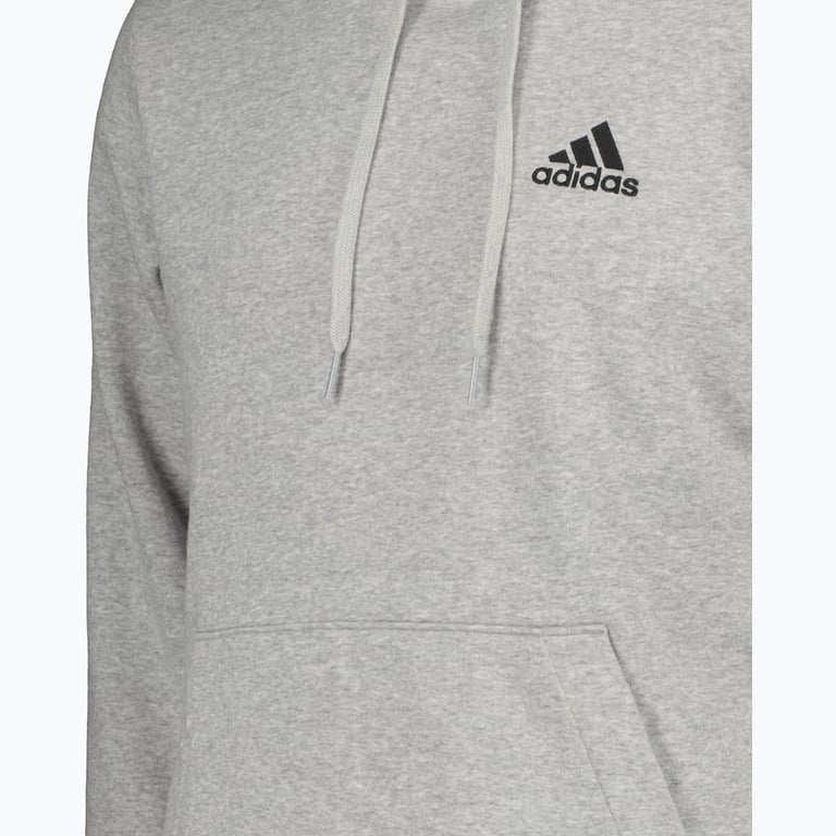 adidas Essentials Feelcozy Fleece M huvtröja Grå