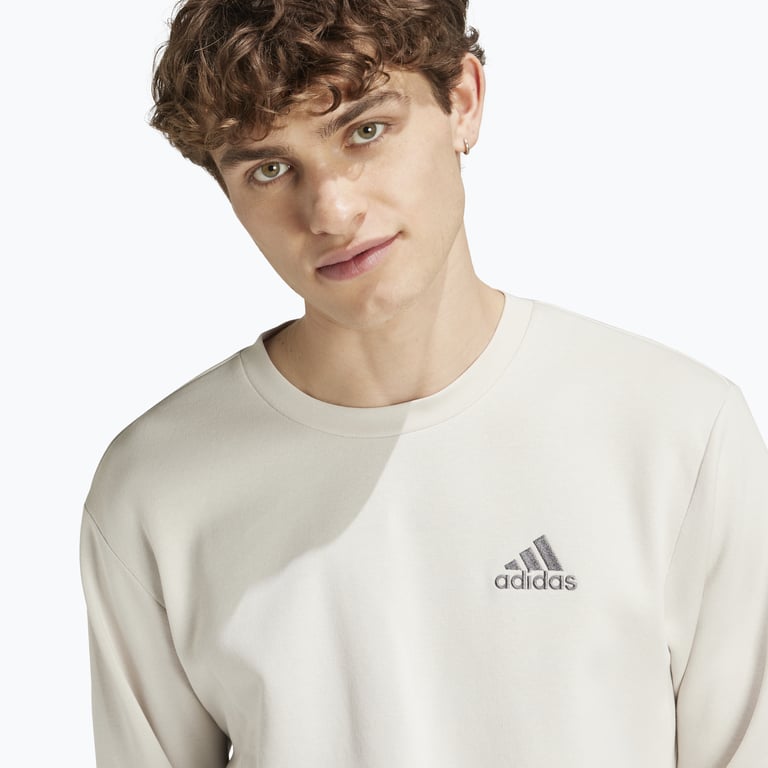 adidas Essentials Feelcozy Fleece M tröja Beige