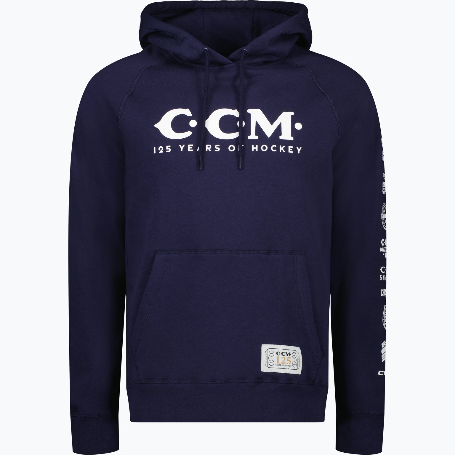 CCM Hockey 125 Anniversary Hoodie M huvtröja Svart