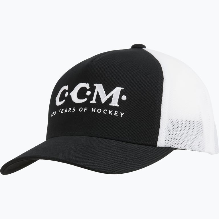 CCM Hockey 125 Anniversary Trucker keps Svart