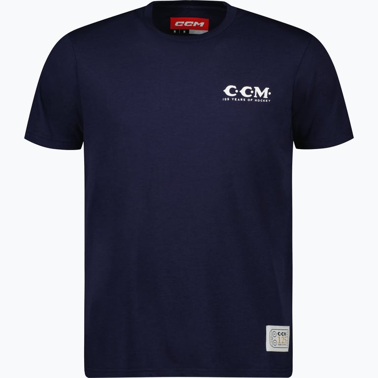 CCM Hockey 125 Anniversary M t-shirt Blå