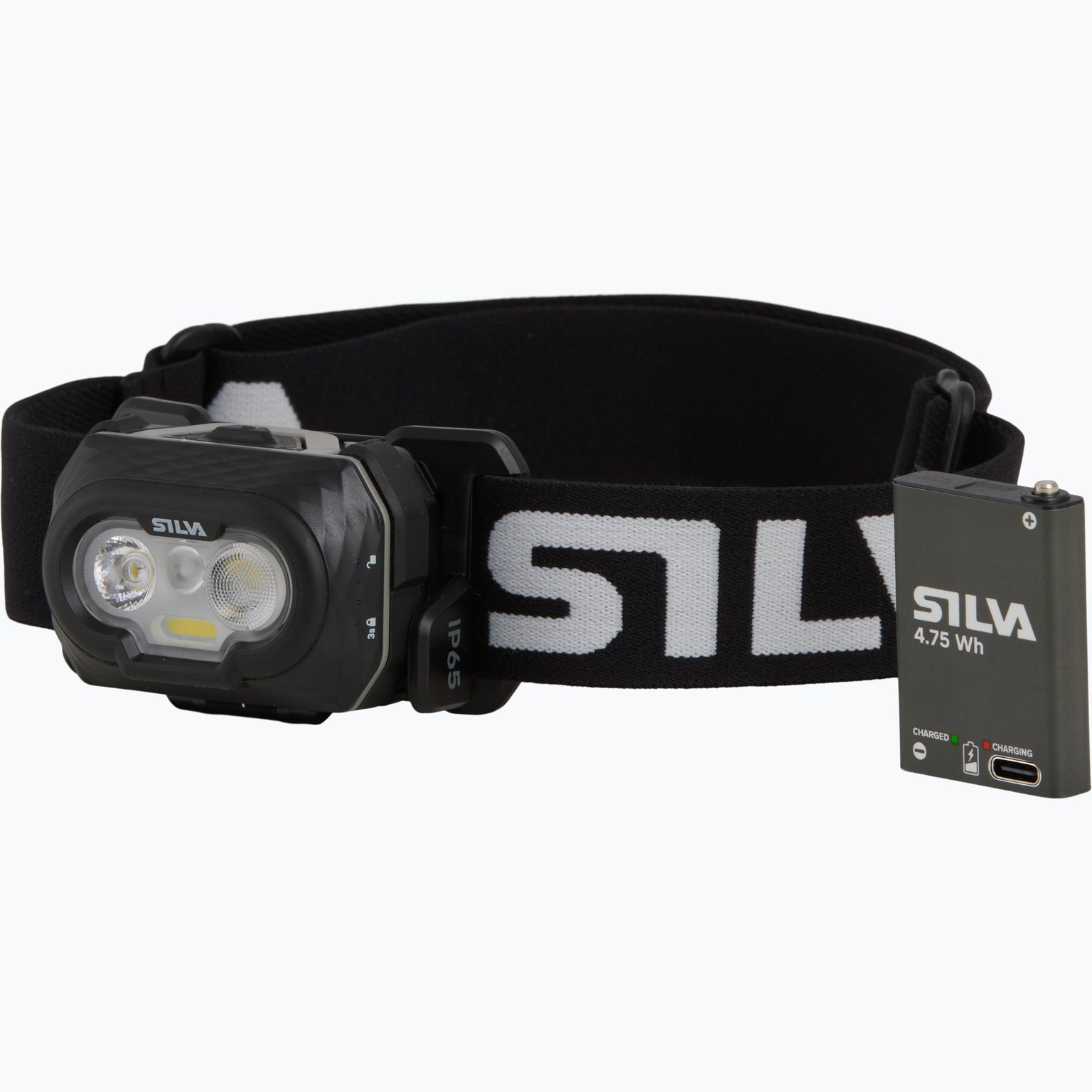 Silva Discover Hybrid pannlampa Svart