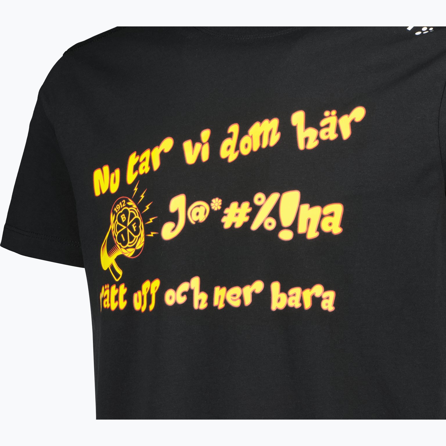 Brynäs IF NU TAR VI DOM M T-SHIRT Svart