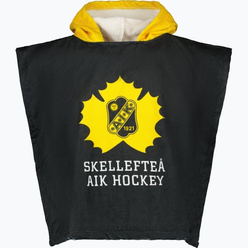 Skellefteå AIK BADPONCHO Svart