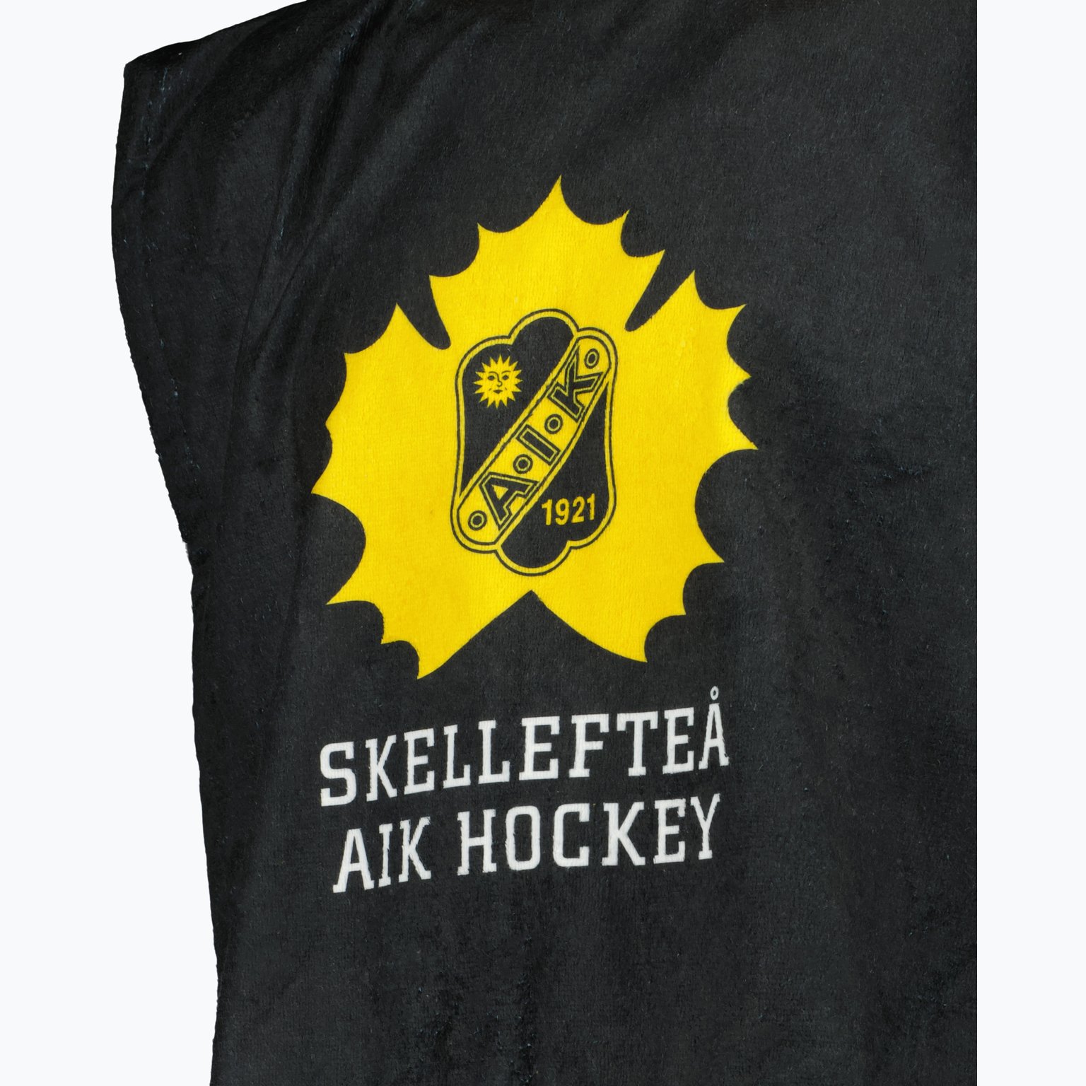 Skellefteå AIK BADPONCHO Svart