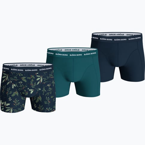 Björn Borg Cotton Stretch 3-pack kalsonger Brun