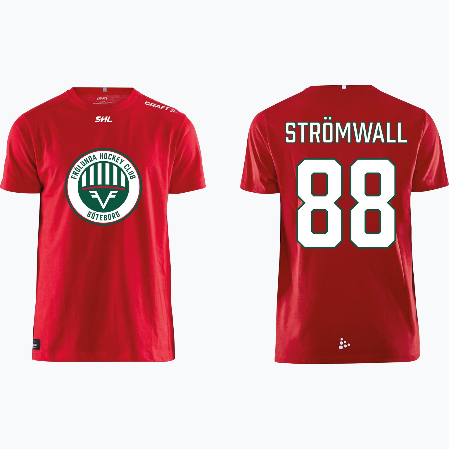 Frölunda Hockey PLAYERS T-SHIRT JR Röd