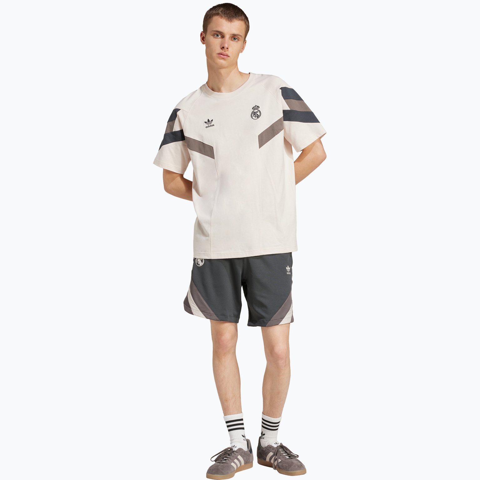 adidas Originals Real Madrid Originals M shorts Grå