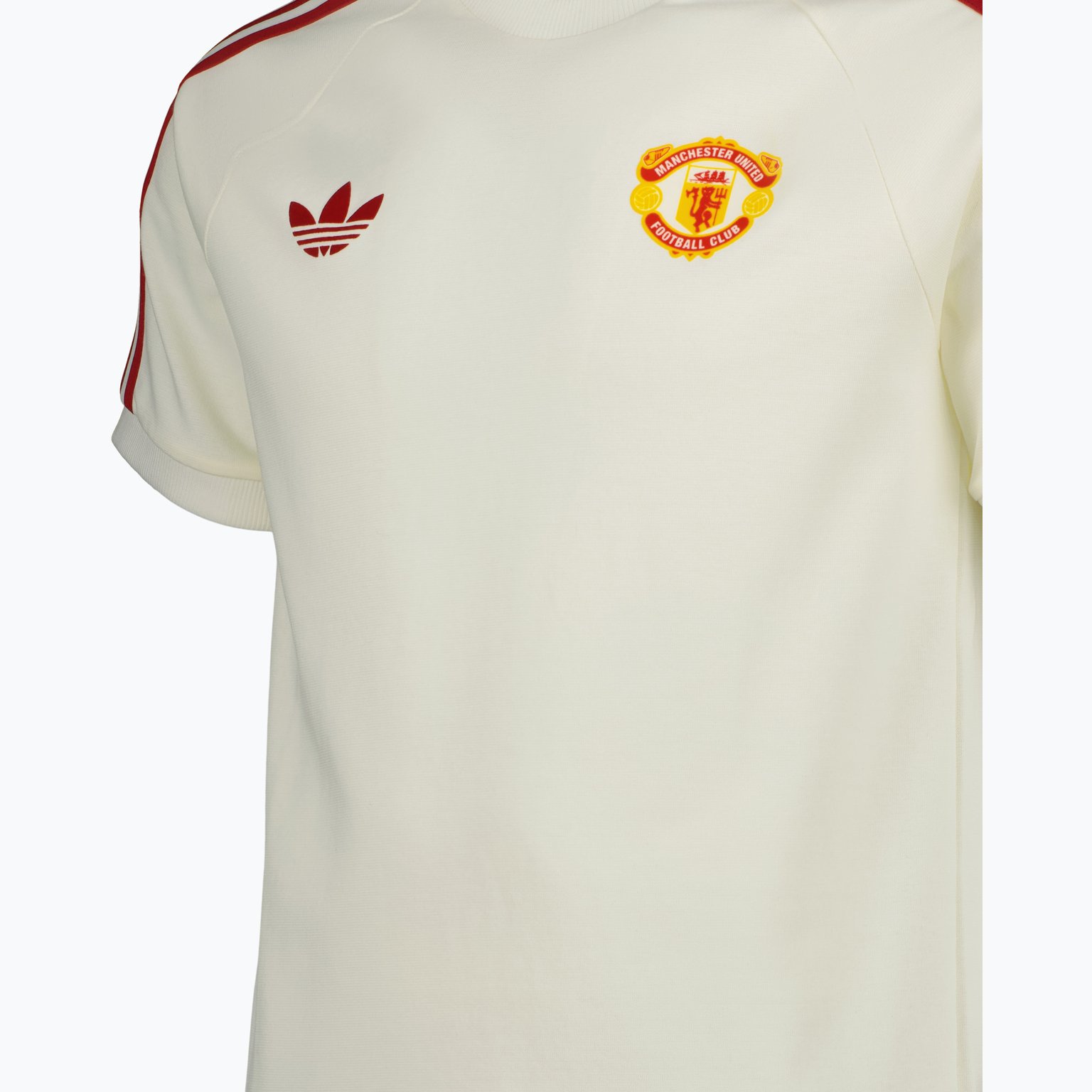 adidas Originals Manchester United Originals 3-stripes M t-shirt Vit