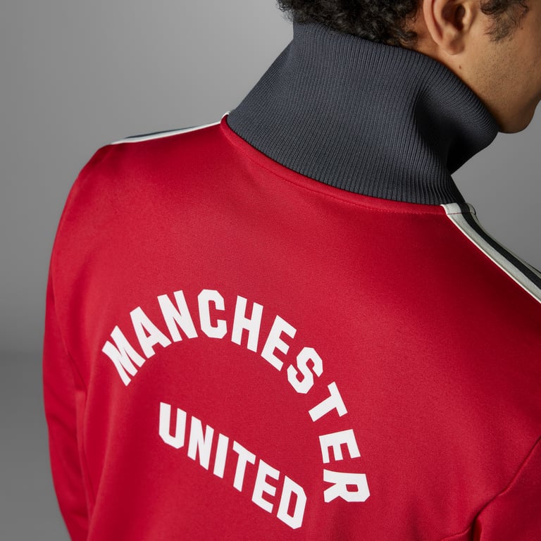 adidas Originals Manchester United Originals M träningsjacka Röd