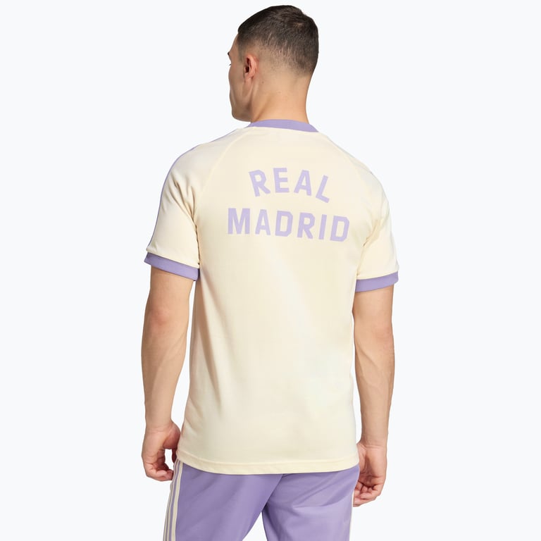 adidas Originals Real Madrid Originals 3-stripes M t-shirt  Vit