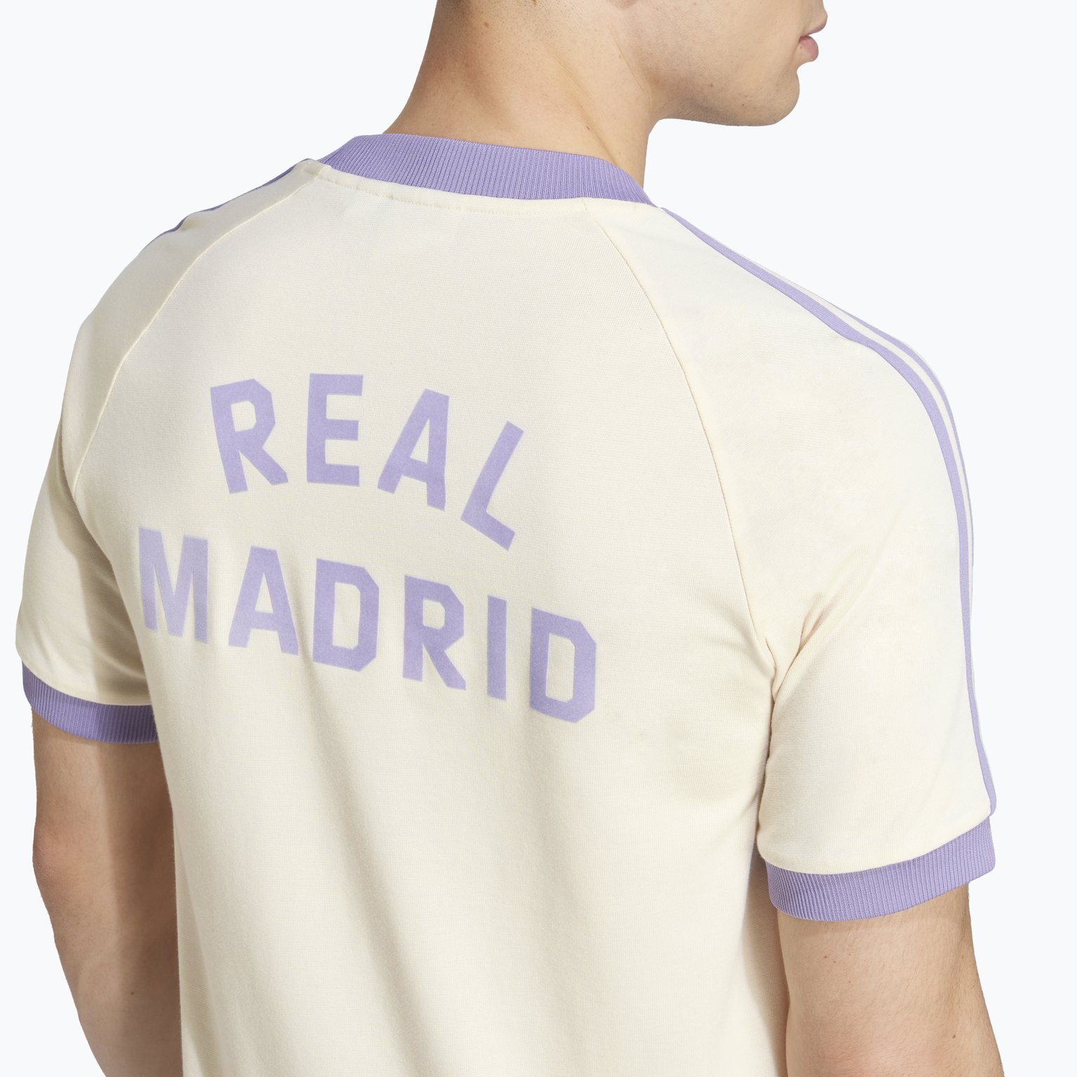 adidas Originals Real Madrid Originals 3-stripes M t-shirt  Vit