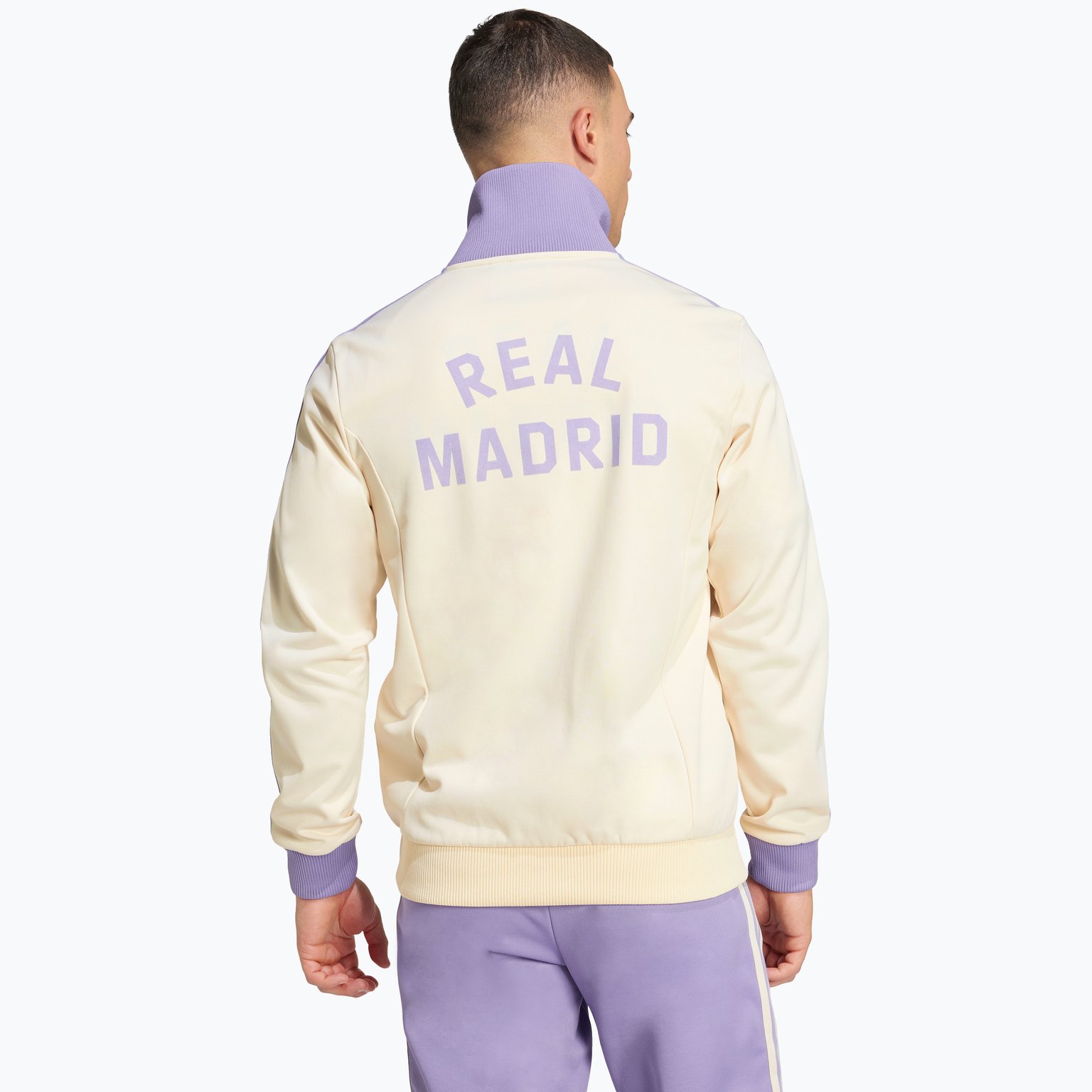 adidas Originals Real Madrid Originals M träningsjacka Vit